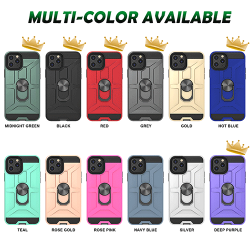 נרתיק לטלפון מגן בדרגה צבאית עם סטנד מגנטי